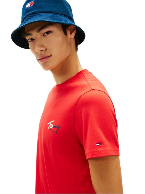 DM0DM22538XL8 ROSSO Tommy Jeans | DM0DM22538XL8 ROSSO